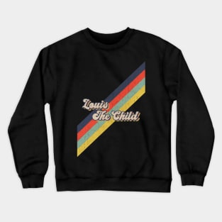 retro vintage color Louis The Child Crewneck Sweatshirt